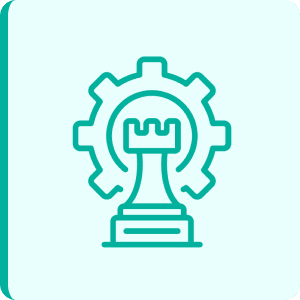 Strategy and engineering concept illustration