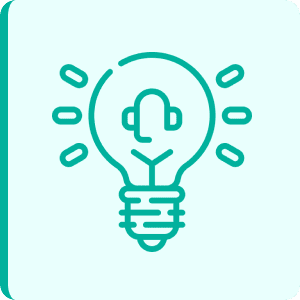 Innovation and support symbol